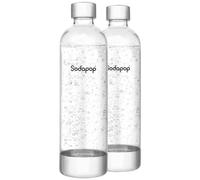 Sodapop Lot de 2 bouteilles en PET de 850 ml pour machine à gazéifier Cooper, sans BPA