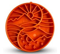 SodaPup Yin Yang eTray - Plateau d'enrichissement durable fabriqué aux États-Unis à partir de matériau non toxique, sans danger pour les animaux de compagnie, pour la stimulation mentale