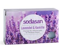 SODASAN Savon en pain Lavande et camomille 100 g