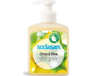 SODASAN Savon Liquide Végétal Bio Agrumes & Olive - 300 ml