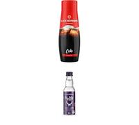 Sodastream 2 Concentrés Cola + 2 Concentrés Agrumes pour Machine à Eau Pétillante et Soda | Préparez jusqu'à 9 litres de Cola en Quelques Secondes, 4 x 440ml