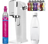 Sodastream ART Appareil à gazéifier l'eau Blanc avec bouteille Cartouche Bolero Boissons