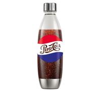 SodaStream Bouteille 1L Machine à Eau Pétillante et Soda | Compatible Lave-Vaisselle | Finition Acier Inoxydable | Edition Limitée Pepsi