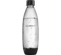 sodastream Bouteille d'eau réutilisable en Plastique de 1 l - sans BPA - Passe au Lave-Vaisselle - Noir/Blanc - 1000 ML
