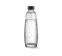 SodaStream Carafe élégante Duo pour machine Duo Pink UNIQUEMENT. Carafe rechargeable pour boissons gazeuses. Lave-vaisselle. Uniquement compatible avec la machine à eau pétillante Duo, 1L, noir