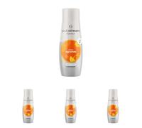 SodaStream Concentré Agrumes Sans Sucres pour Machine à Eau Pétillante et Soda| Préparez jusqu'à 9 Litres de Soda aux Agrumes en Quelques Secondes, 440ml (Lot de 4)