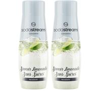 SodaStream Concentré Limonade Sans Sucres pour Machine à Eau Pétillante et Soda | Préparez jusqu'à 9 Litres de Limonade en Quelques Secondes, 440ml (Lot de 2)