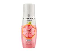Sodastream - Concentré pamplemousse Rose Zéro 440ml, Votre boisson au goût de pamplemousse rose (sans sucre avec vitamines et zinc) maison