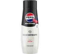 SodaStream Concentré Pepsi Zéro Sucres Saveur Cherry pour Machine à Eau Pétillante et Soda | Préparez jusqu'à 9 Litres de Pepsi en Quelques Secondes, Goût Original, 440ml