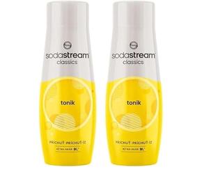 SodaStream Concentré Tonic pour Machine à Eau Pétillante et Soda | Préparez jusqu'à 9 Litres de Tonic en Quelques Secondes, 440ml (Lot de 2)