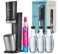 SodaStream Crystal 3.0 QuickConnect Noir Une bouteille + 2 carafes