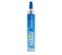 SodaStream Bouteille de gaz de rechange de 60 litres pour machine à eau gazeuse, bouteille de CO2 pour la production d'eau gazeuse gazeuse à la maison, (à visser, gaz bleu)