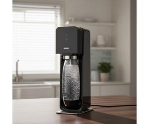 SodaStream E-Titan - Machine à eau pétillante titane automatique - 60 L
