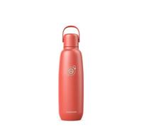 sodastream Fizz & Go - Bouteille isotherme en acier inoxydable 0,9L, double paroi, conserve chaud ou froid jusqu’à 12h, compatible machines, papaye