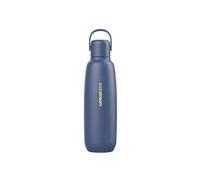 SodaStream Fizz&go Cool Bouteille en métal bleu de 0,9 l - Passe au lave-vaisselle - Compatible avec Duo, E-Duo, Terra - Garde au chaud et au froid jusqu'à 12 heures - Sans BPA - 1 pièce
