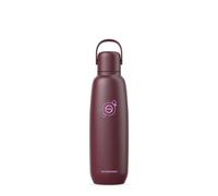 SodaStream Fizz & Go Cool Bouteille gazeuse en acier inoxydable à double isolation de 0,9 l, garde au chaud ou au froid pendant 12 heures, compatible avec machine à eau pétillante et bouteille d'eau