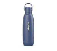 SodaStream Fizz&go Cool Bouteille en métal bleu de 0,9 l - Passe au lave-vaisselle - Compatible avec Duo, E-Duo, Terra - Garde au chaud et au froid jusqu'à 12 heures - Sans BPA - 1 pièce