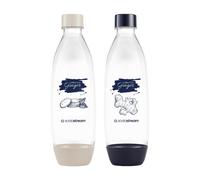 Bouteilles pour sodastream - SodaStream - Fuse Ginger - Lot de 2x1L - Sans BPA - Résistantes chaleur - Lave-vaisselle
