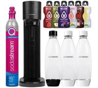 SodaStream Gaia Titan une bouteille + SodaStream 2x1L Fuse White bouteilles + Bolero
