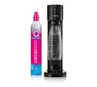 SodaStream Gazeur Pour Eau Gazeuse Gaia Noir + Cylindre + Bouteille Fuse 1L
