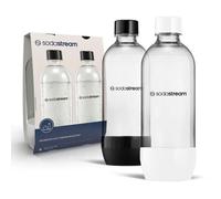 SODASTREAM Jet bottle 2 × 1 l Black White pour lave-vaisselle