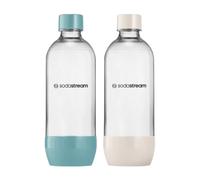 SodaStream JET - Lot de 2 Bouteilles - 2 x 1 L bleu/sable