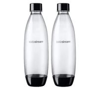 SODASTREAM Lot de 2 bouteilles 1 L Noires compatibles lave-vaisselle - Fuse