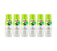 SodaStream Concentrés 7UP Zéro Sucres – Lot de 6 – 6 x 440 ml