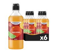 SodaStream Concentrés Saveur Agrumes – Lot de 6 × 440 ml