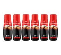 sodastream Lot de 6 Concentrés Cola pour Machine à Eau Pétillante et Soda | Préparez jusqu'à 9 litres de Cola en Quelques Secondes, 440ml