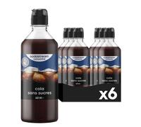 SodaStream Lot de 6 Concentrés Cola Sans Sucres 440ml | Préparez jusqu'à 54L de Boisson | Bouchon Anti-Goutte