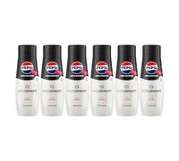 Sodastream Lot de 6 Concentrés Pepsi Cherry Zero Sucres pour Machine à Eau Pétillante et Soda - Préparez jusqu'à 9 Litres de Pepsi Cherry Zero Sucres en Quelques Secondes, 440ml