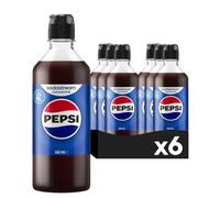 Sodastream Lot de 6 Concentrés Pepsi pour Machine à Eau Pétillante et Soda