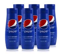 Sodastream Lot de 6 Concentrés Pepsi pour Machine à Eau Pétillante et Soda | Préparez jusqu'à 9 Litres de Pepsi en Quelques Secondes, Goût Original, 440ml