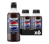 SodaStream Concentrés Pepsi Zéro sucres – Jusqu'à 54 L de boissons – Lot de 6 (440 ml)