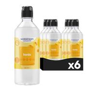SodaStream Concentrés Tonic Lot de 6 – 440 ml (jusqu'à 9 L)