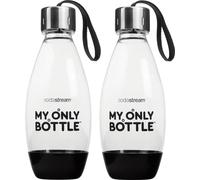 SodaStream My Only Bottle 0 5L Noir Lot de 2 compatibles BPA Free Terra Jet