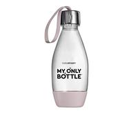 Sodastream My Only Bottle - Bouteille réutilisable 0,5L sans BPA avec anse de transport, résistante aux UV, lavable au lave-vaisselle, compatible avec les machines Gaia, Terra, Art et Ensō, rose