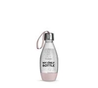 Sodastream My Only Bottle - Bouteille réutilisable 0,5L sans BPA avec anse de transport, résistante aux UV, lavable au lave-vaisselle, compatible avec les machines Gaia, Terra, Art et Ensō, rose