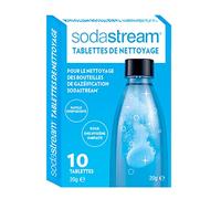 SodaStream Tablettes de nettoyage pour bouteilles de gazéification – Pack de 10