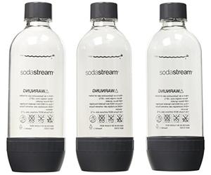 Sodastream PACK3BOUT Pack de 3 Bouteilles 1 L - Modèle aléatoire (couleurs aléatoires)