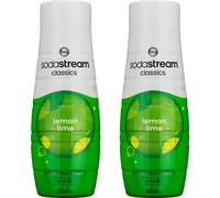 Sodastream Sirop Citron Citron Vert 2x440ml Boisson rafraîchissante concentrée