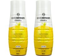 SodaStream sirop citron sans sucre 2x440ml goût citron concentré