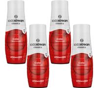 SodaStream Sirop Cola 4x440ml concentré pour eau gazeuse