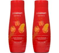 SodaStream Sirop Cola Orange 2x440ml concentré de sirop pour boissons compatible