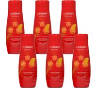 SodaStream Sirop Cola Orange 6x440ml sirop pour boissons concentré caféine