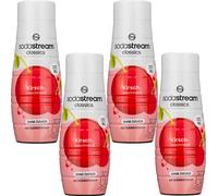 Sodastream sirop goût cerise 440ml pack de 4 concentrés sans sucre