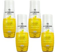 SodaStream sirop goût citron 4x440ml sans sucre concentré
