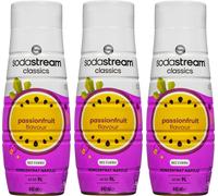 SodaStream Sirop Maracuja Passion Zero 3x440ml sans sucre