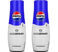 Sodastream Sirop Pepsi Concentré 2x440ml Sirop pour boisson à teneur réduite en sucre